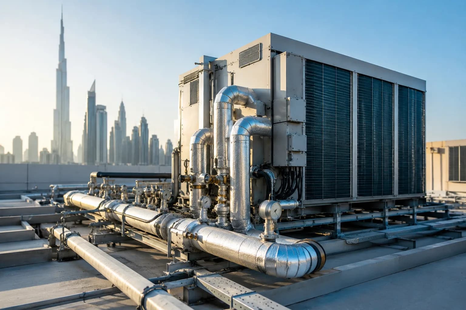 Commercial and residential HVAC installation in Dubai